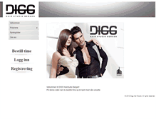 Tablet Screenshot of digghair.com